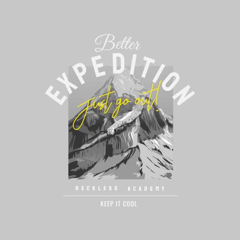 Abenteuer Bergsteigen Motivation Herren Langarm T-Shirt