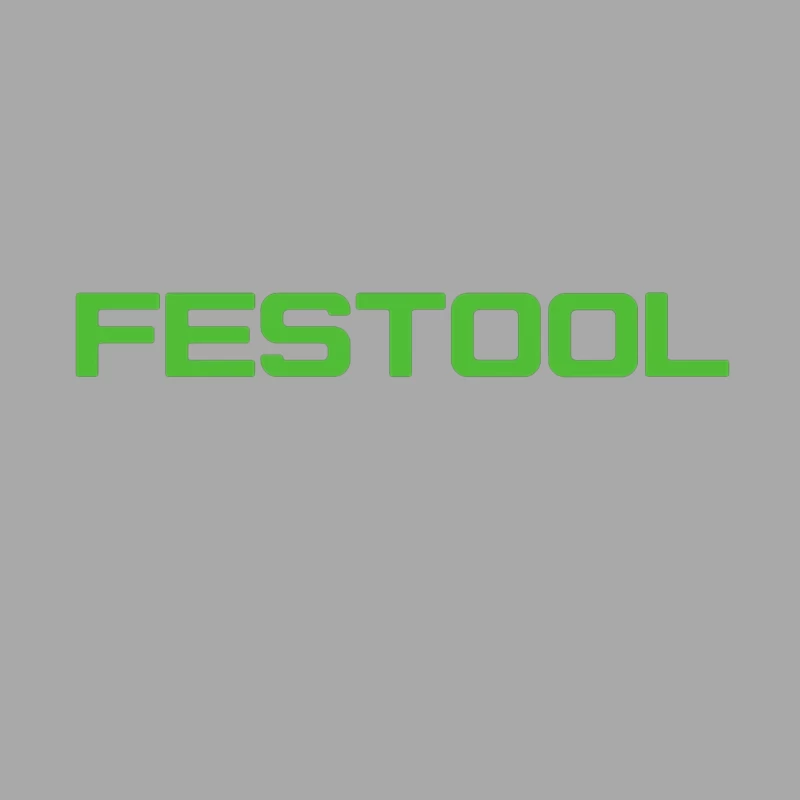 Festool Green Industrial Power Tool Brand Logo Male Pullover Hoodie