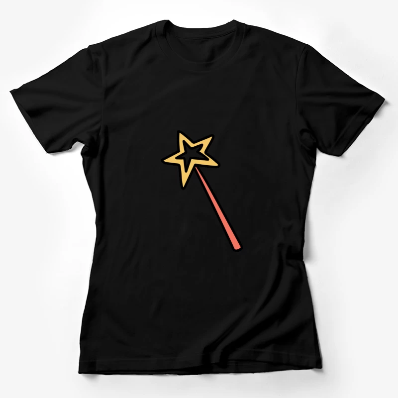 Baguette magique étoilée Femme T-Shirt
