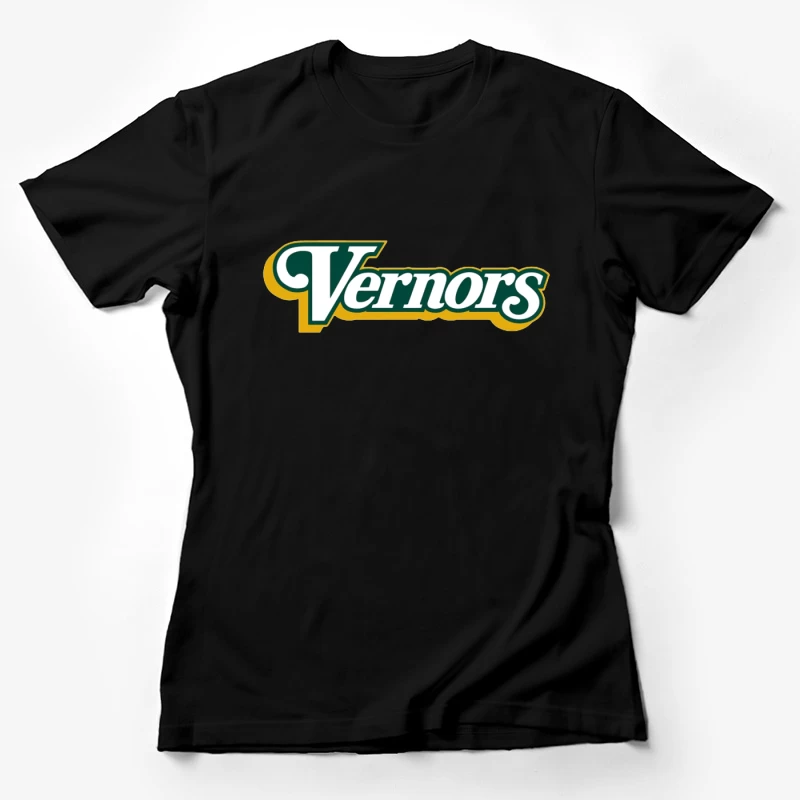 Vernors Ginger Ale Vintage Brand Logo Female T-Shirt