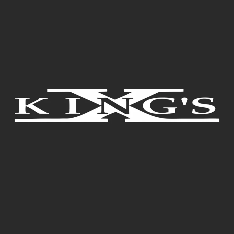 King's Text Logo Outline Design Baseball Cap