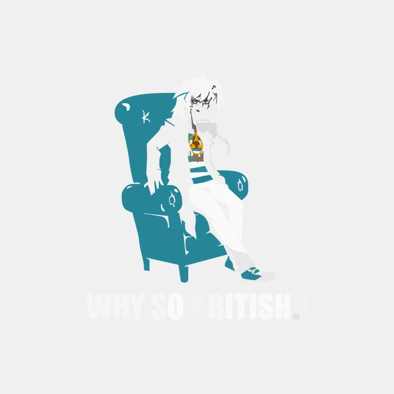 Why So British Male Tank Top