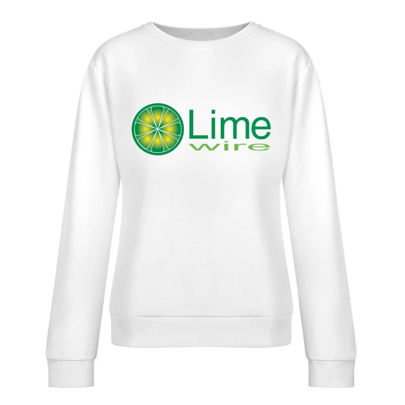 Limewire (Alt) Female Pullover Sweatshirt