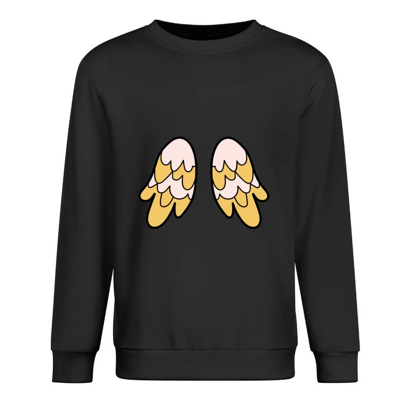 Ailes stylisées colorées Homme Sweat-shirt à enfiler