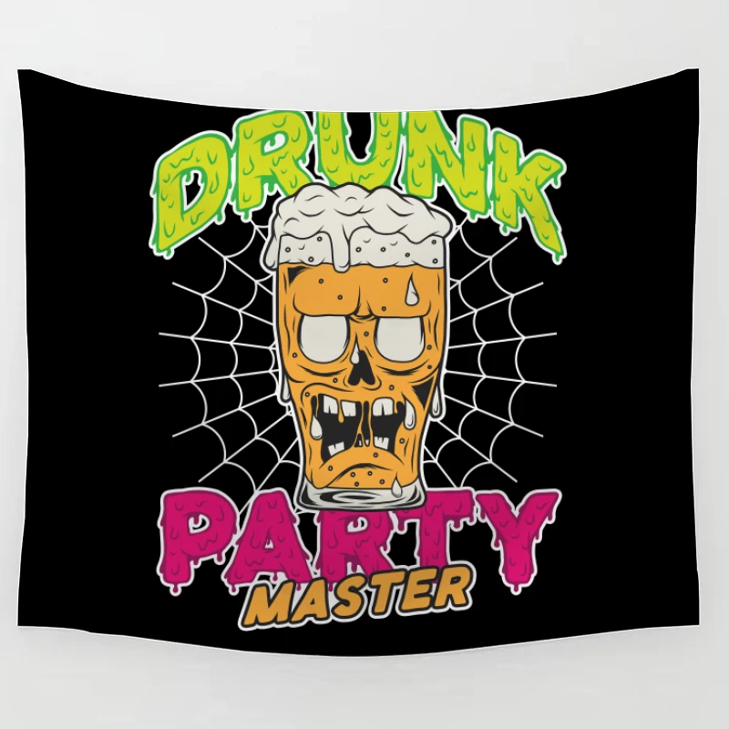 Drunk Party Master Tapestry