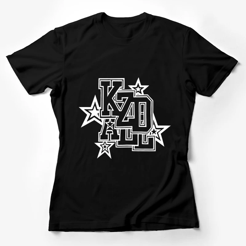 KZD Sternenhimmel Design Damen T-Shirt