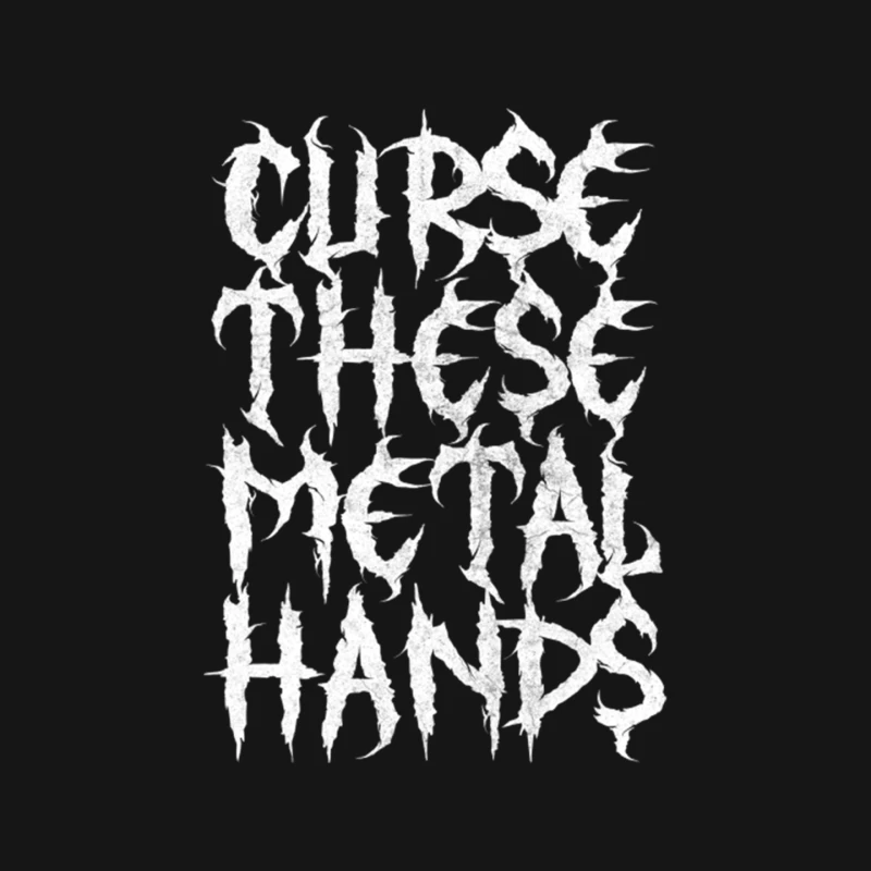 Curse These Metal Hands Mouse Pad