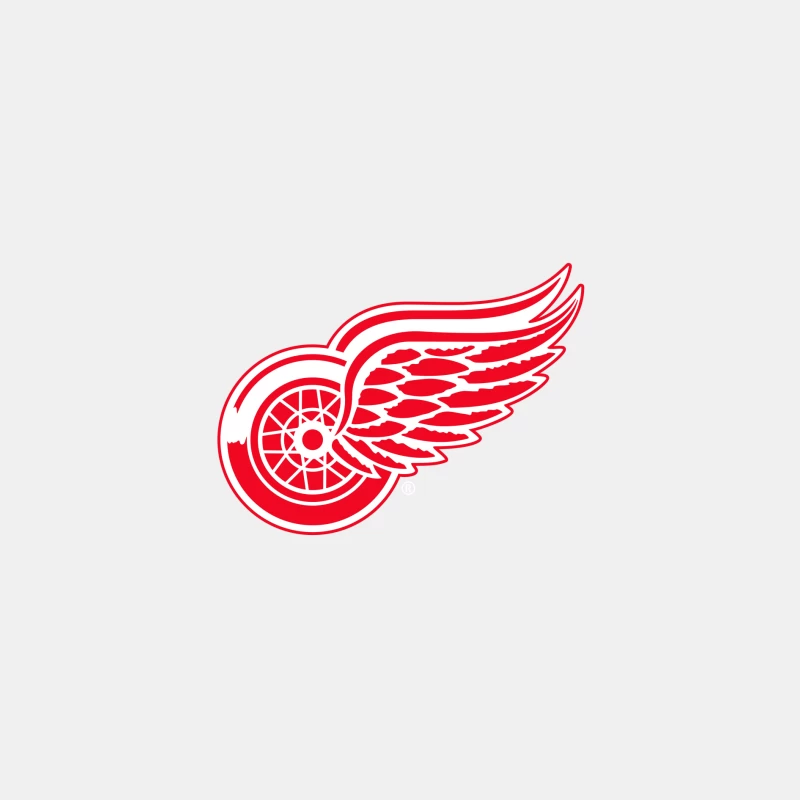 Detroit Red Wings NHL Hockey Team Logo Male Tank Top