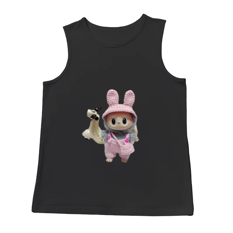 Kawaii Puppe mit Häkeltierkostüm Herren Tanktops