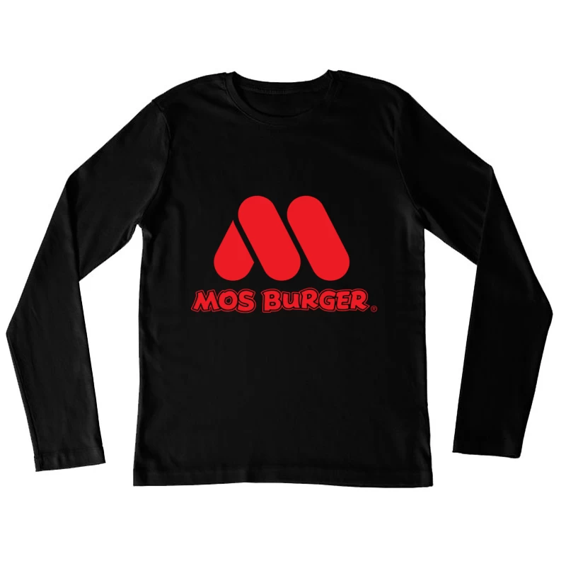 Mos Burger Female Long Sleeve T-Shirt