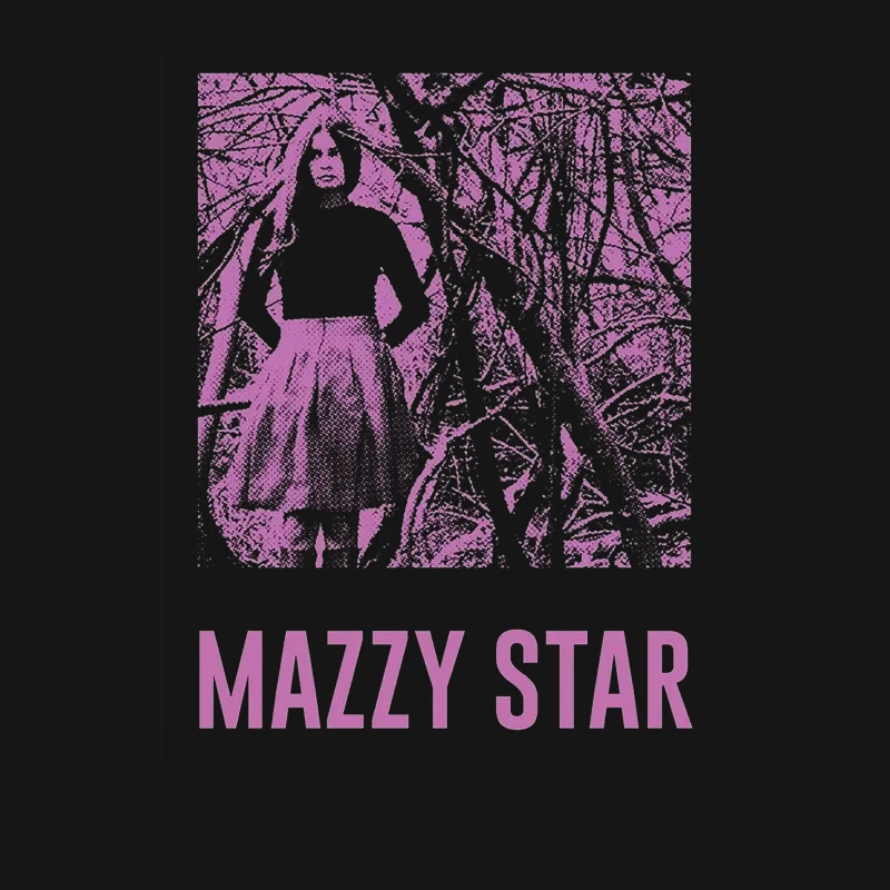 Mazzy Star Purple Male T-Shirt