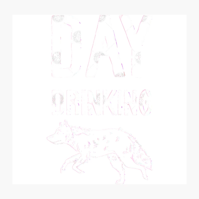 Day Drinking - Booze Lover Design Throw Pillow