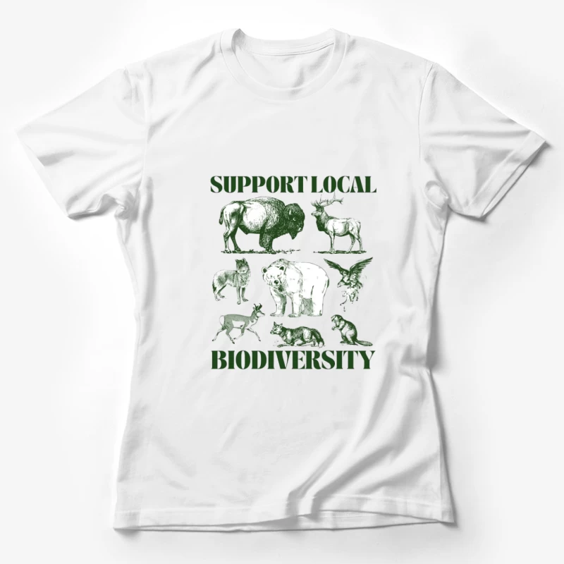 Soutenir la biodiversité locale Femme T-Shirt