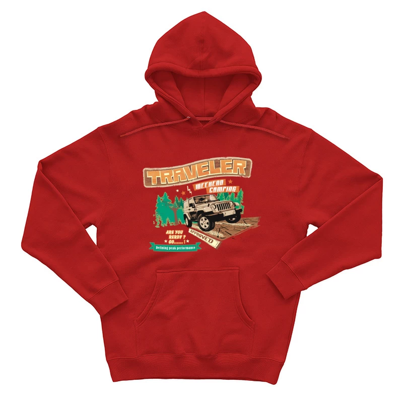 Abenteuerreisen im Gelände Herren Pullover Hoodie