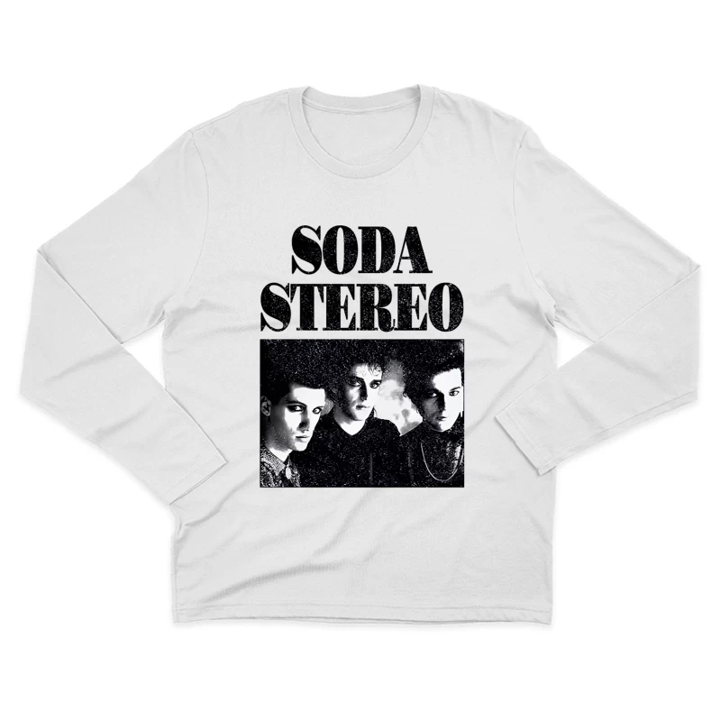 Soda Stereo Band Retro Male Long Sleeve T-Shirt