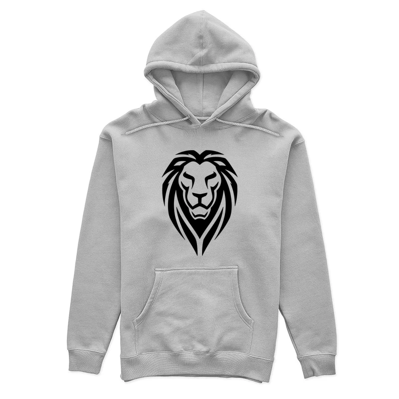 Lion Head Tattoo Tribal Female Pullover Hoodie