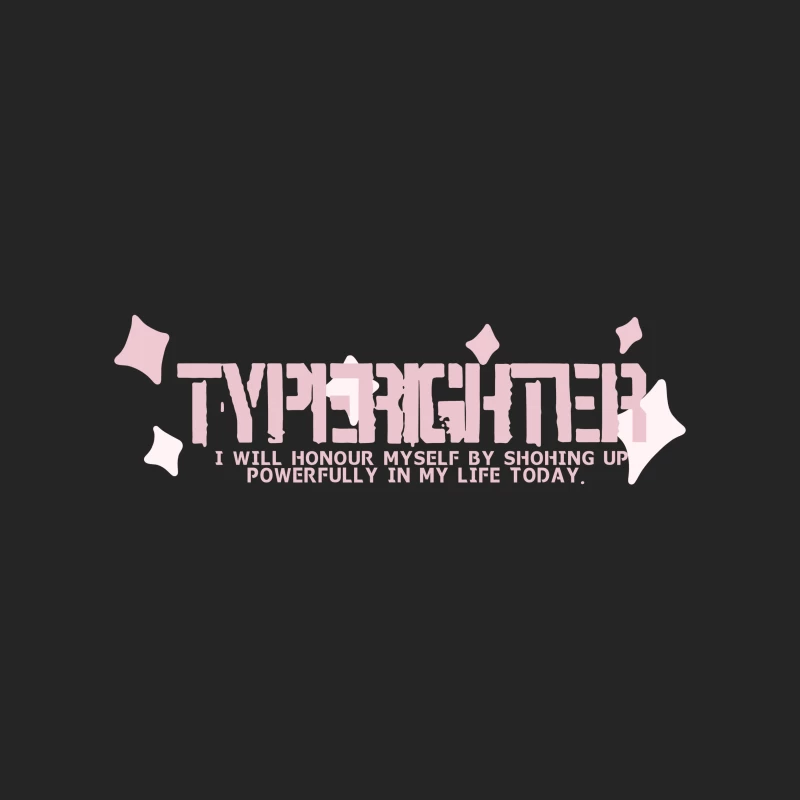 Typografie-Inspirationszitat Herren Pullover Sweatshirt