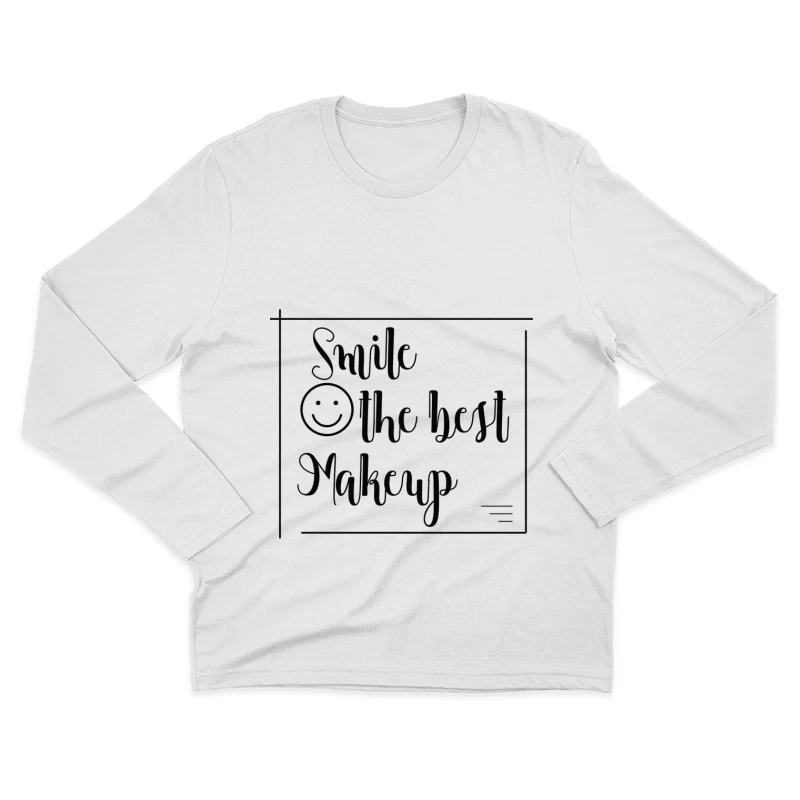 Sourire, le meilleur maquillage Homme Manches Longues T-Shirt