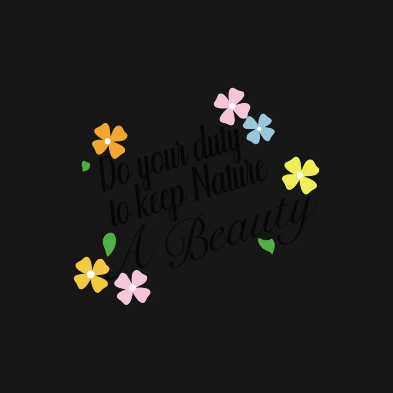 Préserver la Beauté de la Nature avec des Fleurs Colorées Homme Manches Longues T-Shirt
