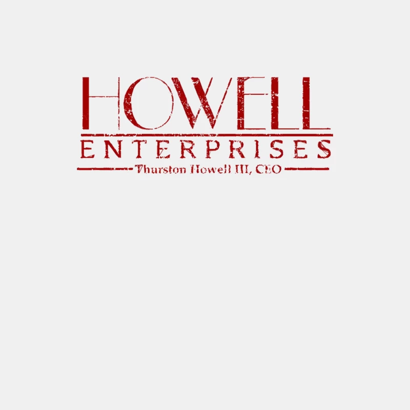 Howell Enterprises, distressed Male Tank Top