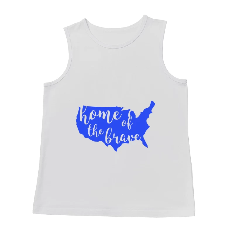 Carte des États-Unis: Maison des braves Homme Débardeur