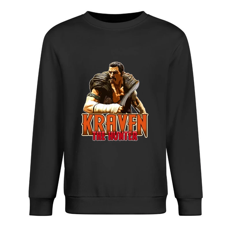 Kraven the Hunter Male Pullover Sweatshirt