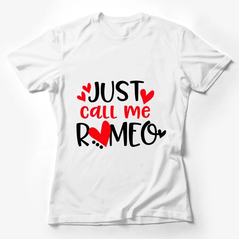 Design romantique avec cœur Femme T-Shirt
