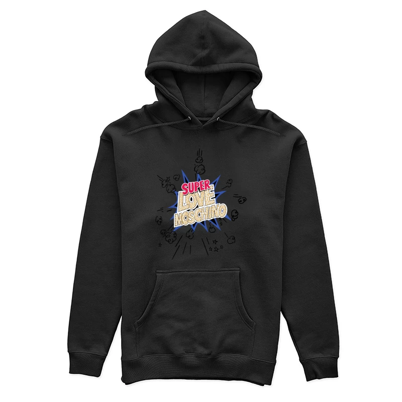 Superhelden-Liebe Moschino Design Damen Pullover Hoodie