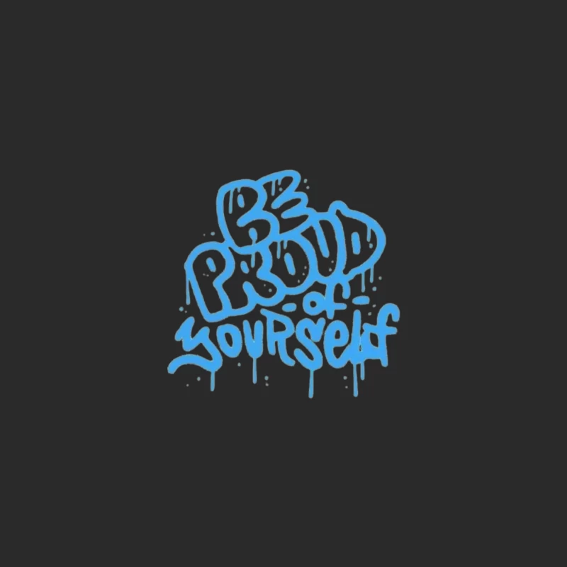 Graffiti Art - Be Proud of Yourself Baseball Cap