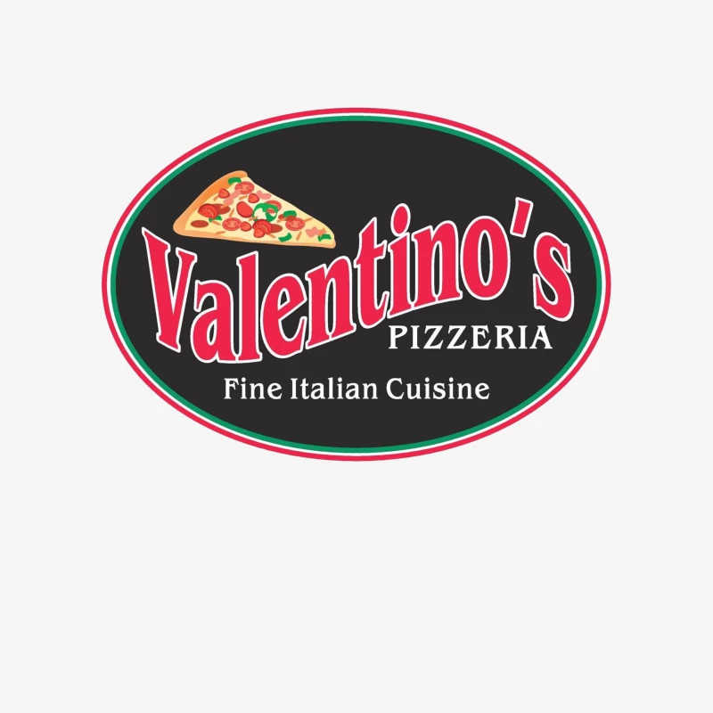 Valentino's Pizza Classic Italian Male Pullover Sweatshirt