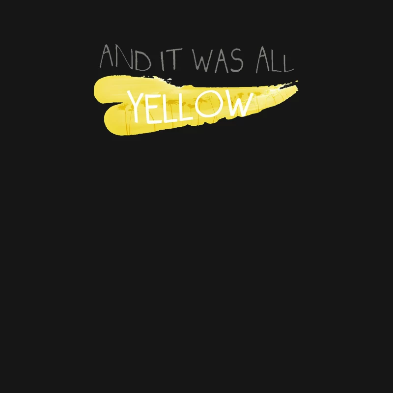 Coldplay Lyrics Yellow Male Long Sleeve T-Shirt