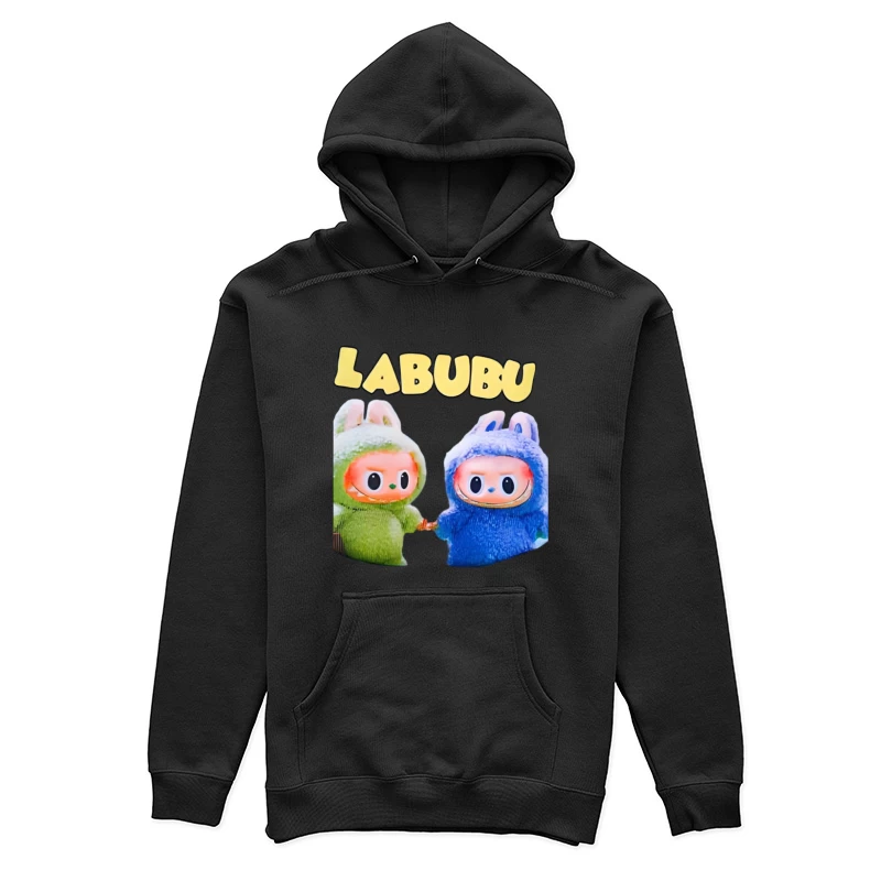 Labubu Figuren in Kostümen Damen Pullover Hoodie