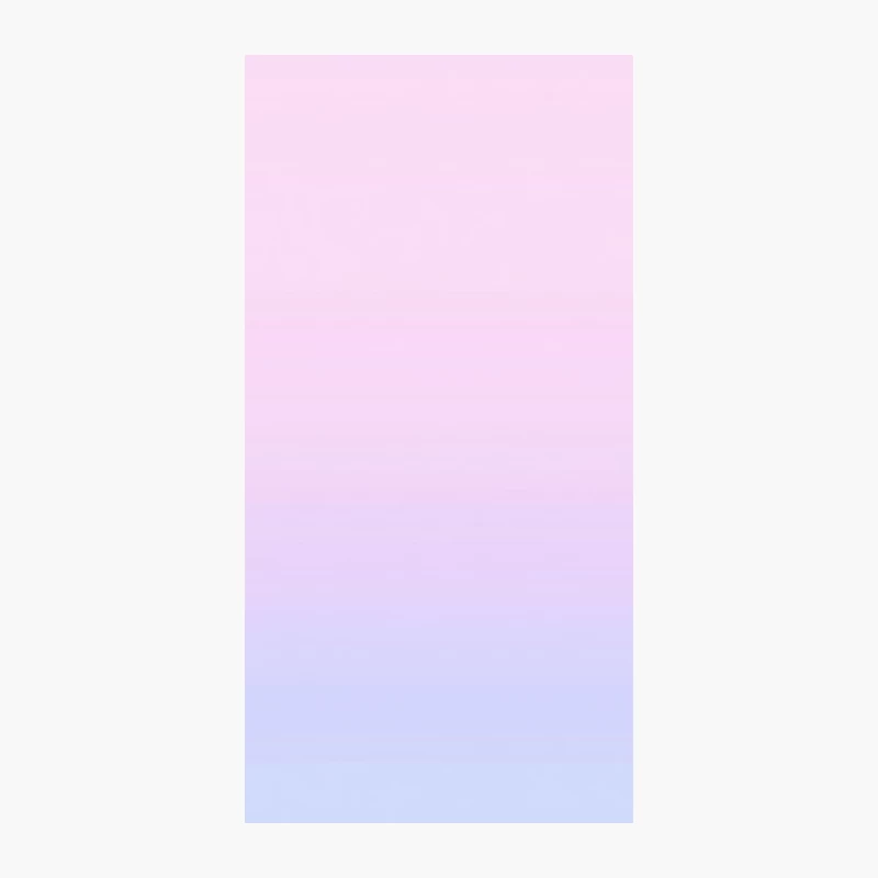 Soft Pastel Pink to Blue Gradient Background iPhone Case