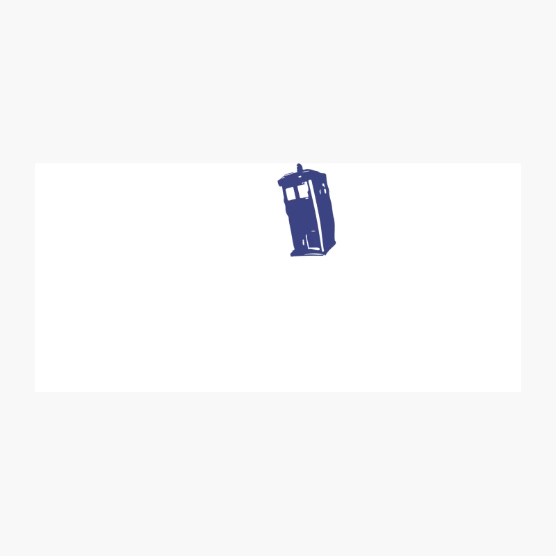 TARDIS: Iconic Blue Police Box from Doctor Who Coffee Mug