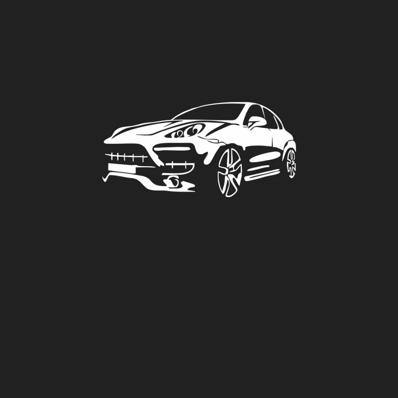 Porsche Cayenne 955 Tuning Car SUV Facelift 4x4 Turbo Bucket Hat