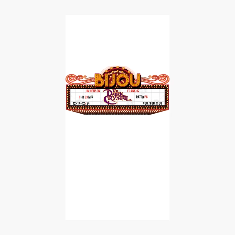 The Dark Crystal Marquee iPhone Case