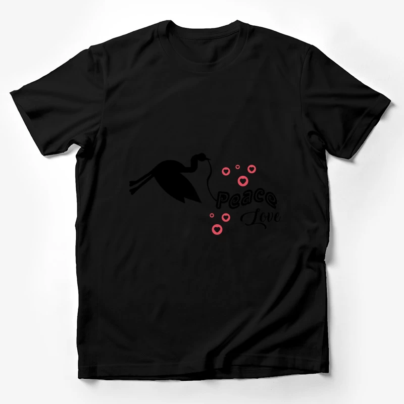 Chiens mignons entourés de cœurs Homme T-Shirt