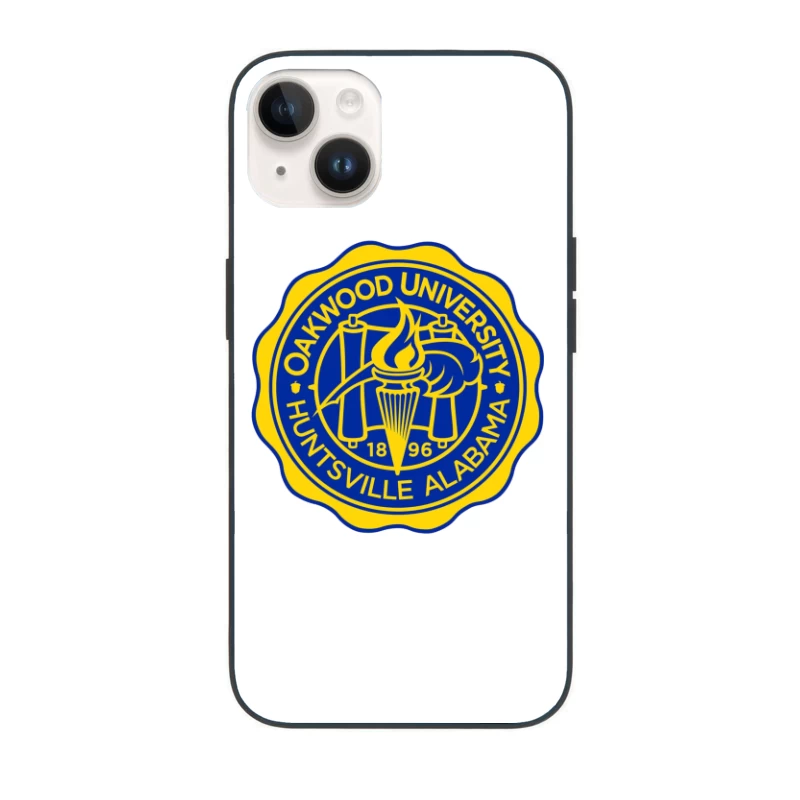 Official Seal of Oakwood University in Huntsville, Alabama iPhone Case