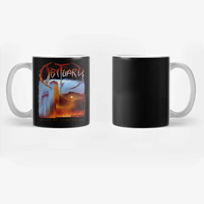 Obituary Dying of Everything Coffee Mug