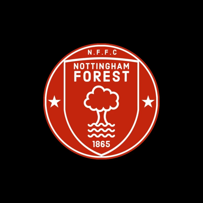 Nottingham Forest Retro Badge Tapestry