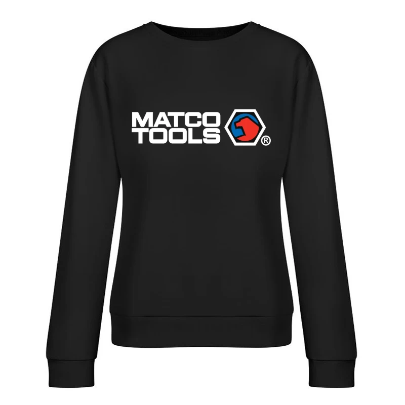 Matco Tools Professional Automotive Tool Brand Logo Female Pullover Sweatshirt