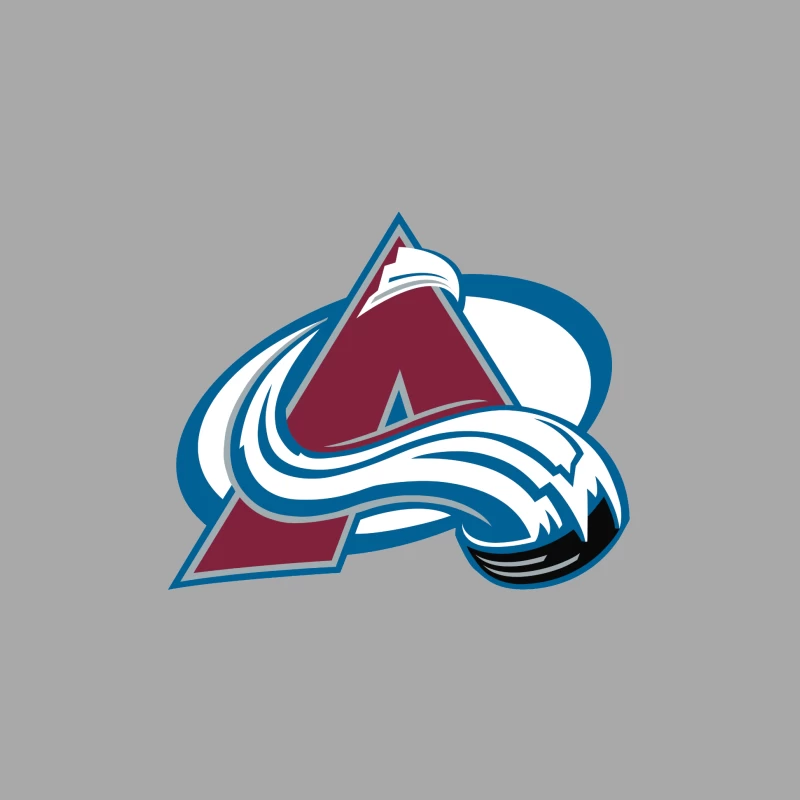 Colorado Avalanche NHL Team Logo Male Pullover Hoodie
