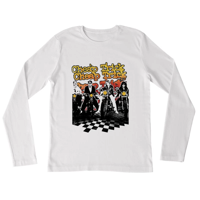 Cheap Trick Motorcycles Female Long Sleeve T-Shirt