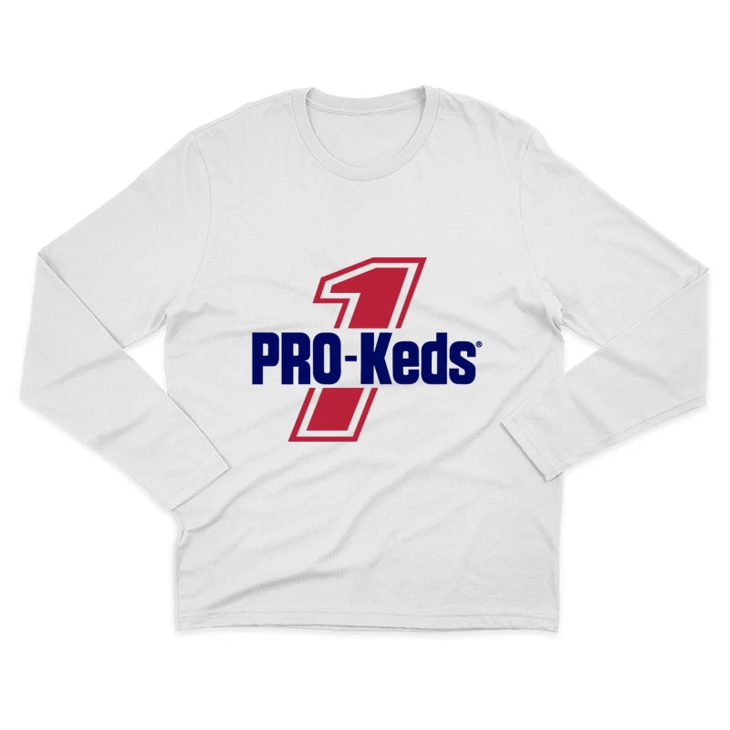 PRO-Keds Classic Sportswear Brand Logo Male Long Sleeve T-Shirt