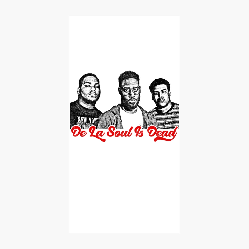 De La Soul Is Dead  Retro Style Fan Art Design iPhone Case