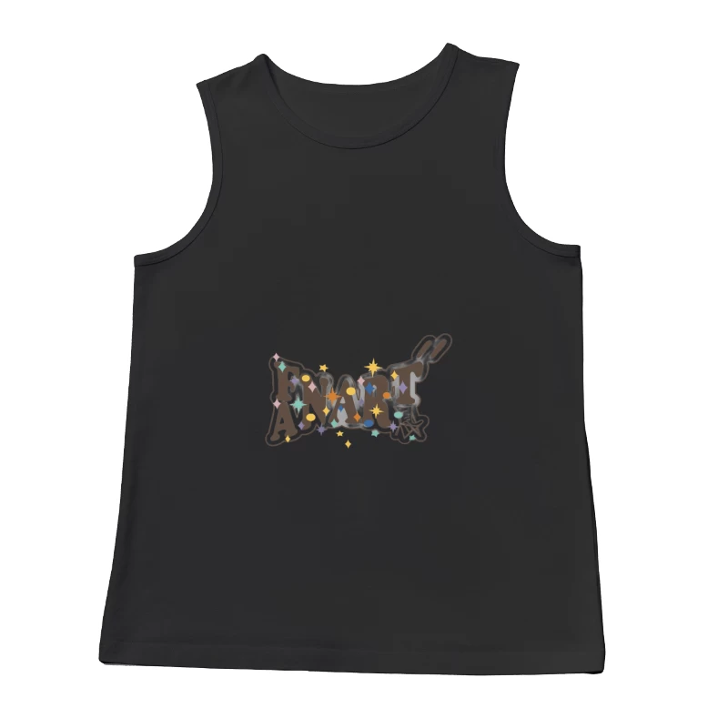 Buntes FNART-Design mit Sternen Herren Tanktops
