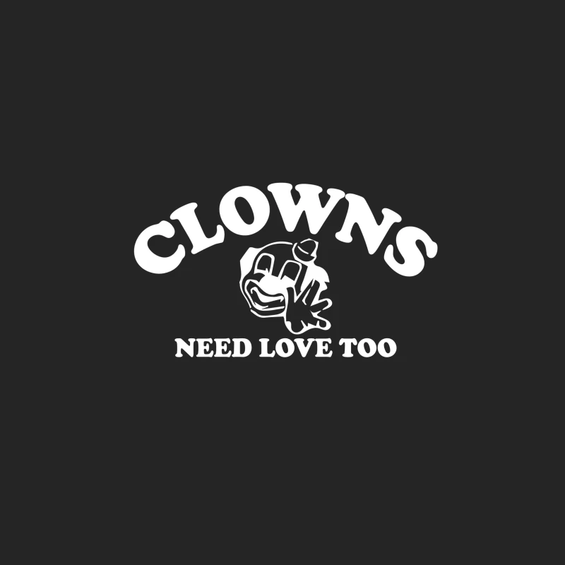 Les clowns ont besoin d'amour Homme Sweat-shirt à enfiler