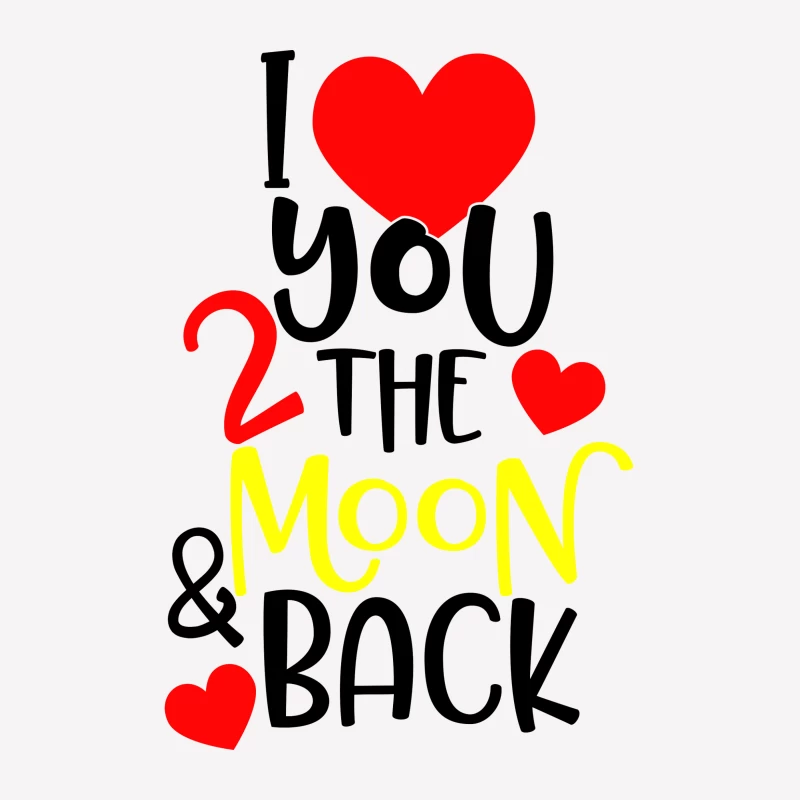 Ich liebe dich bis zum Mond und zurück Ich liebe dich bis zum Mond und zurück