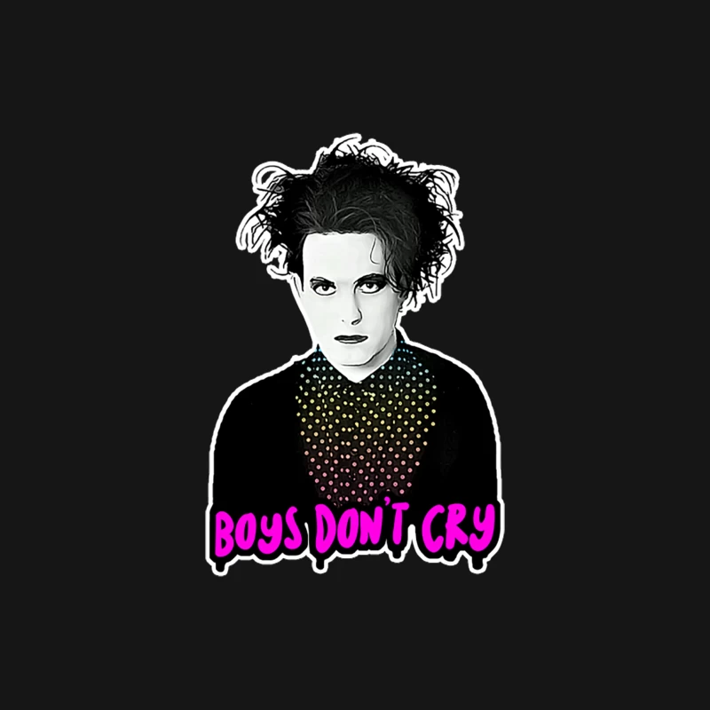 Boys Don_t Cry Goth 80s Tribute Design Female Long Sleeve T-Shirt