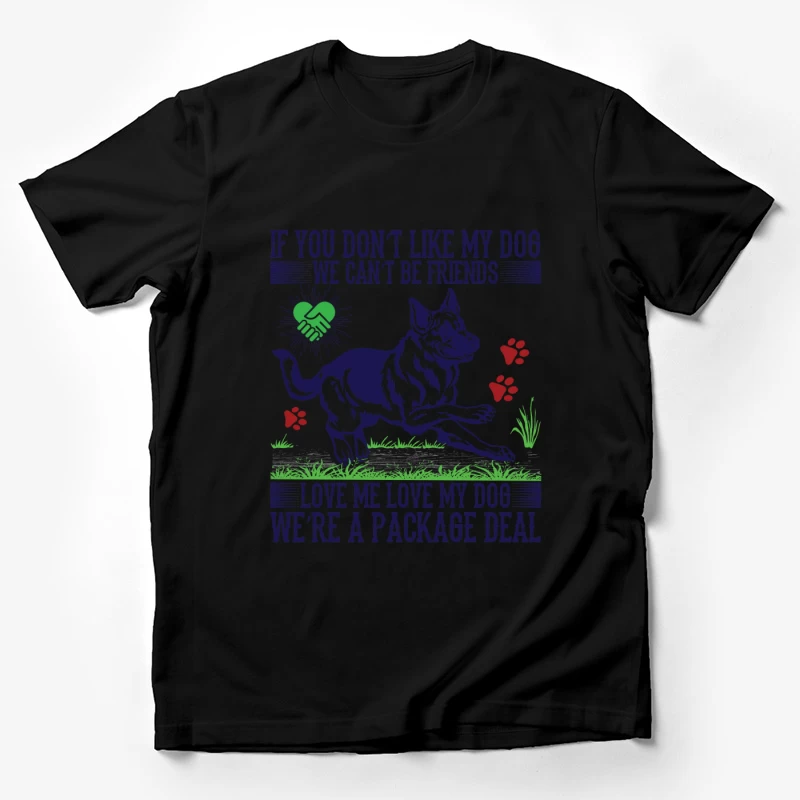 Amour Inconditionnel: Chien et Amitié Homme T-Shirt